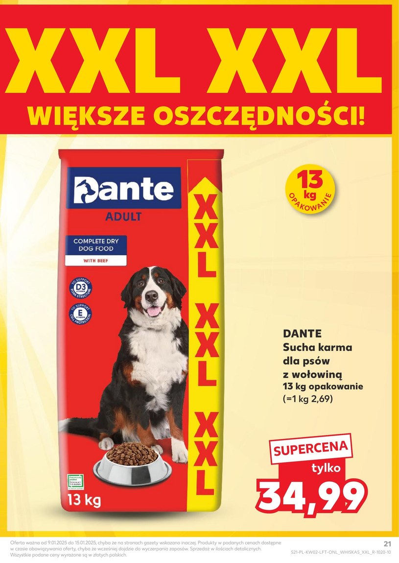 Gazetka: Duże zakupy, duże zniżki - Kaufland - strona 21