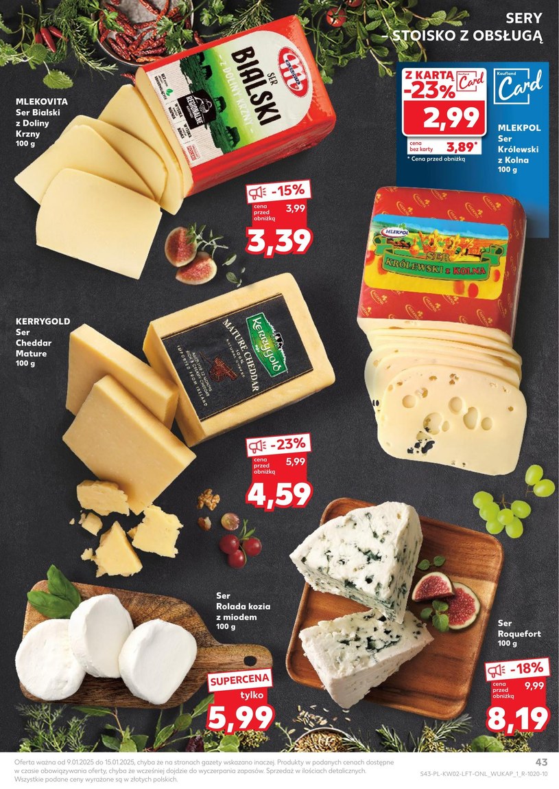 Gazetka: Duże zakupy, duże zniżki - Kaufland - strona 43