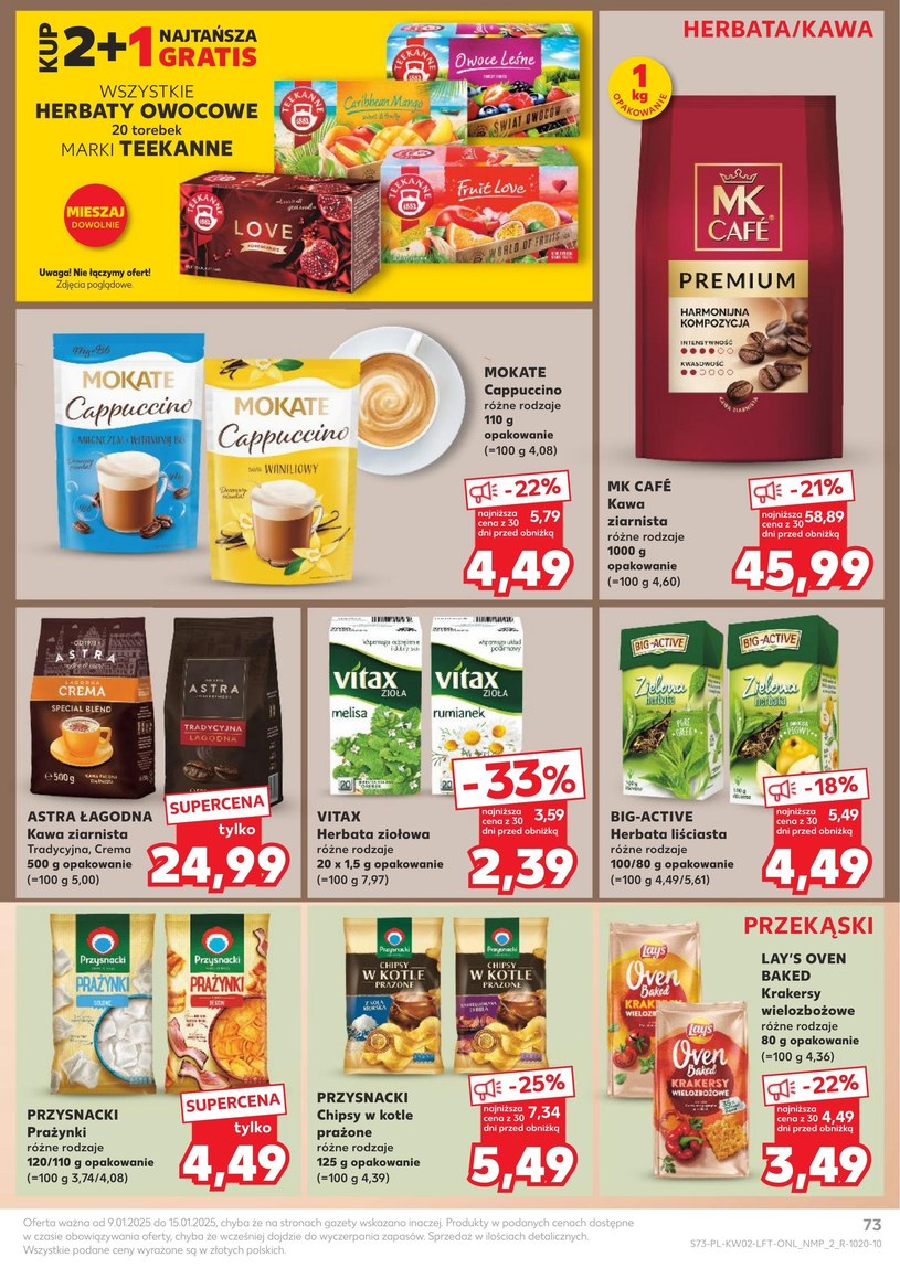 Gazetka: Twoje ulubione produkty taniej - Kaufland - strona 73