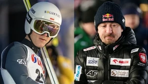 Andrzej Stękała i Adam Małysz