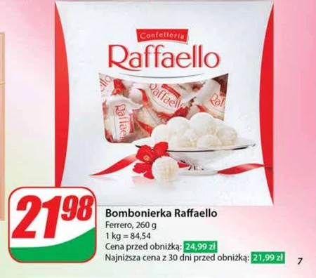Raffaello Chrupiący wafelek z kokosem i całym migdałem w środku 260 g
