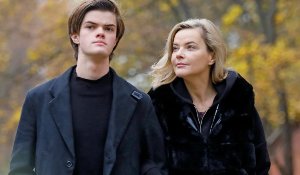 Tomasz Malcolm z mamą, Moniką Richardson