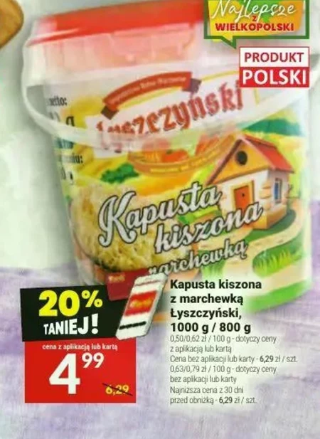 Kapusta kiszona Łyszczyński