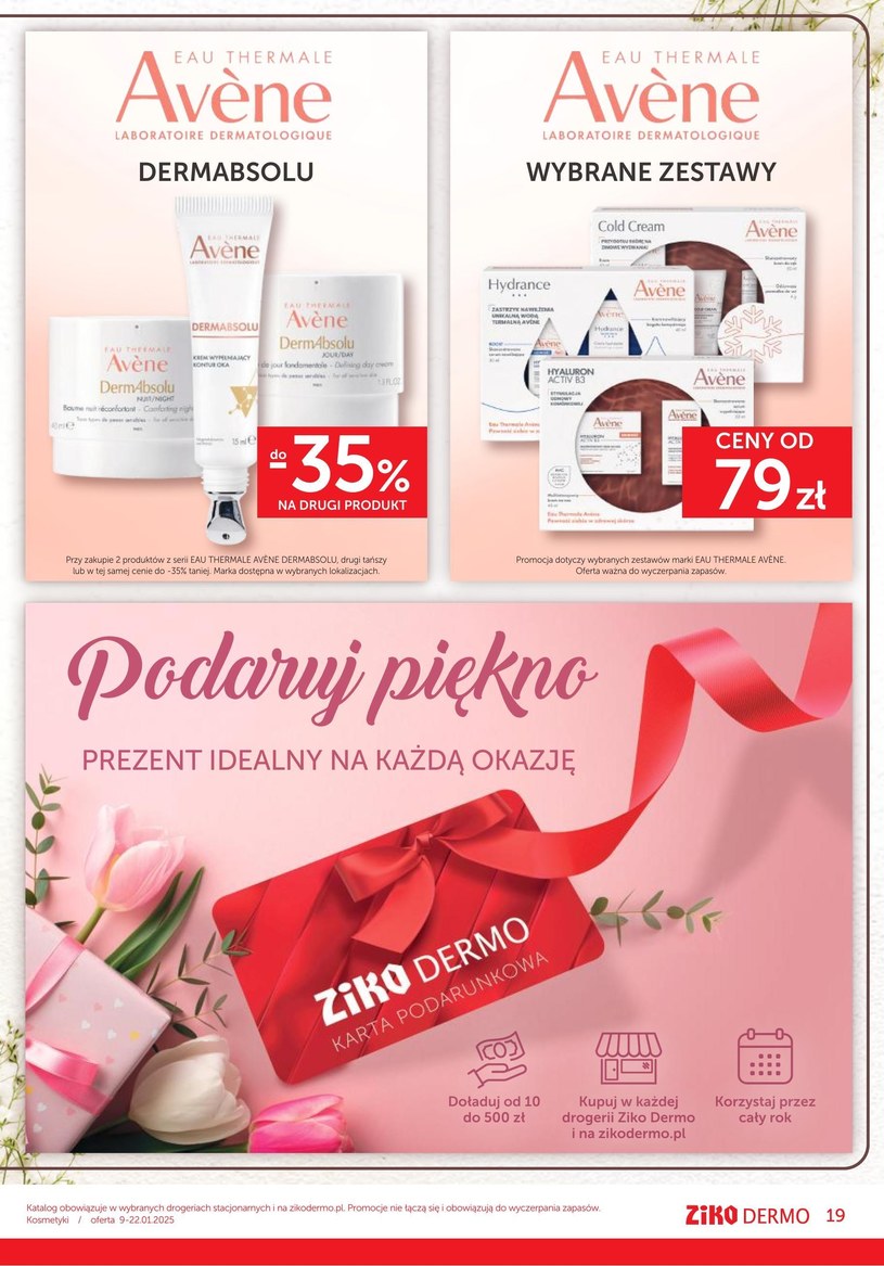 Gazetka: Pielęgnacja w dobrym nastroju - Ziko Dermo - strona 19