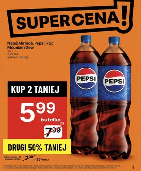 Pepsi-Cola Napój gazowany 1,5 l niska cena