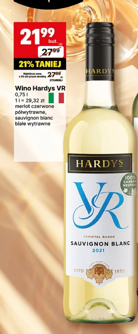 Wino półwytrawne Hardys