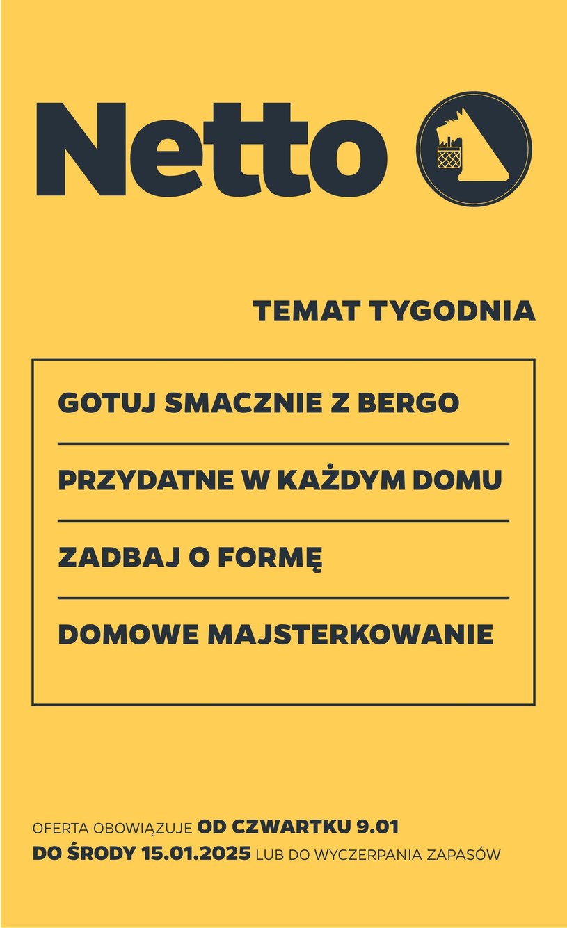 Gazetka promocyjna Netto - ważna od 09. 01. 2025 do 15. 01. 2025