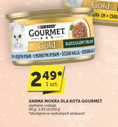 Mokra karma dla kota Gourmet