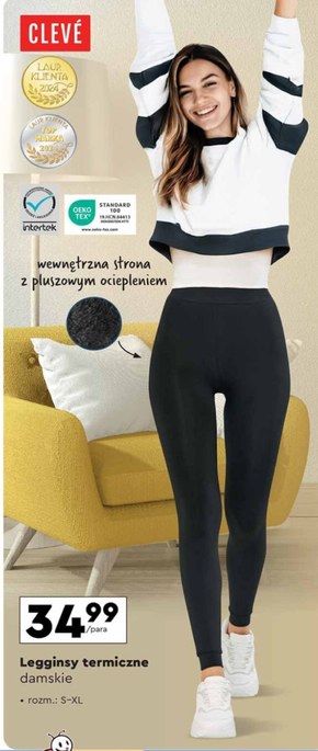 Legginsy termiczne Cleve niska cena