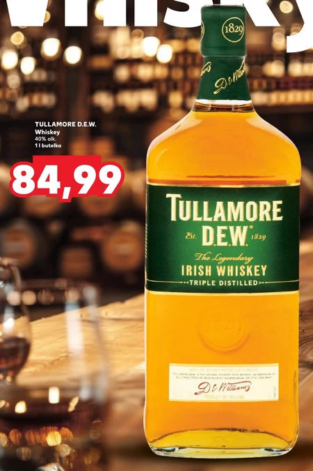 Whiskey Tullamore Dew