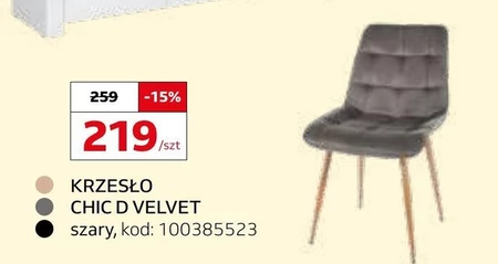 Krzesło Velvet