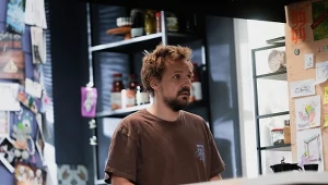 Paweł Domagała w serialu "Pan Mama"