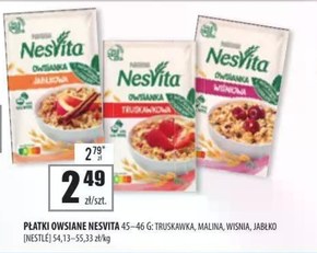 NesVita Owsianka malinowa 45 g niska cena