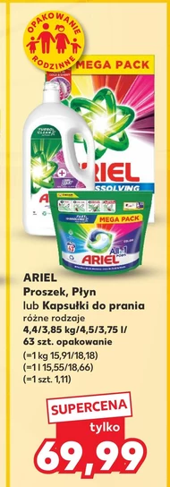 Kapsułki do prania Ariel