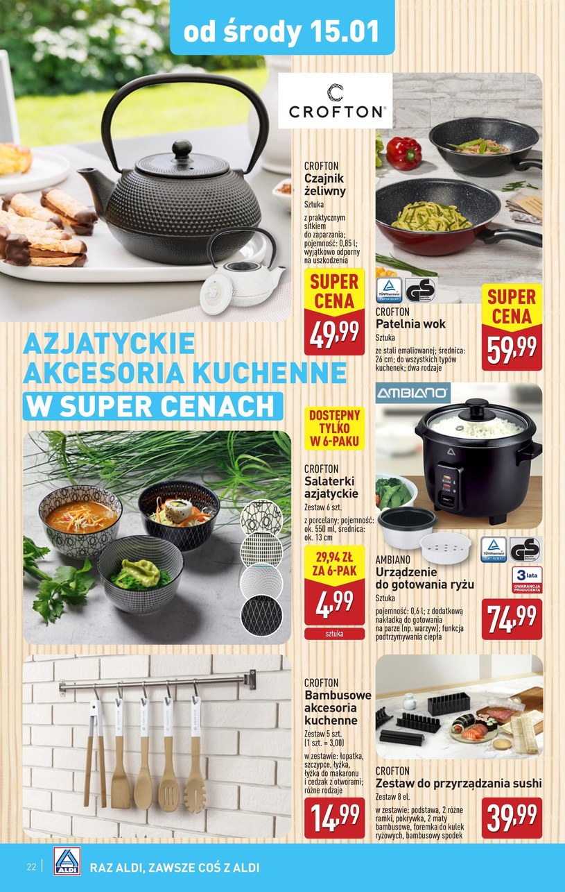 Gazetka: Dzień Babci i Dziadka w Aldi!  - strona 22