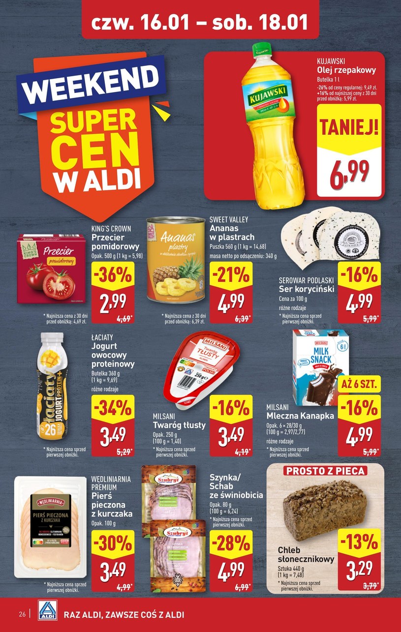 Gazetka: Dzień Babci i Dziadka w Aldi!  - strona 26