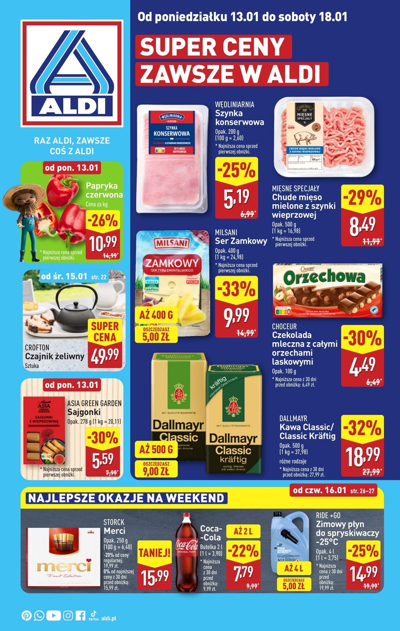 Gazetka promocyjna Aldi - ważna od 13. 01. 2025 do 18. 01. 2025