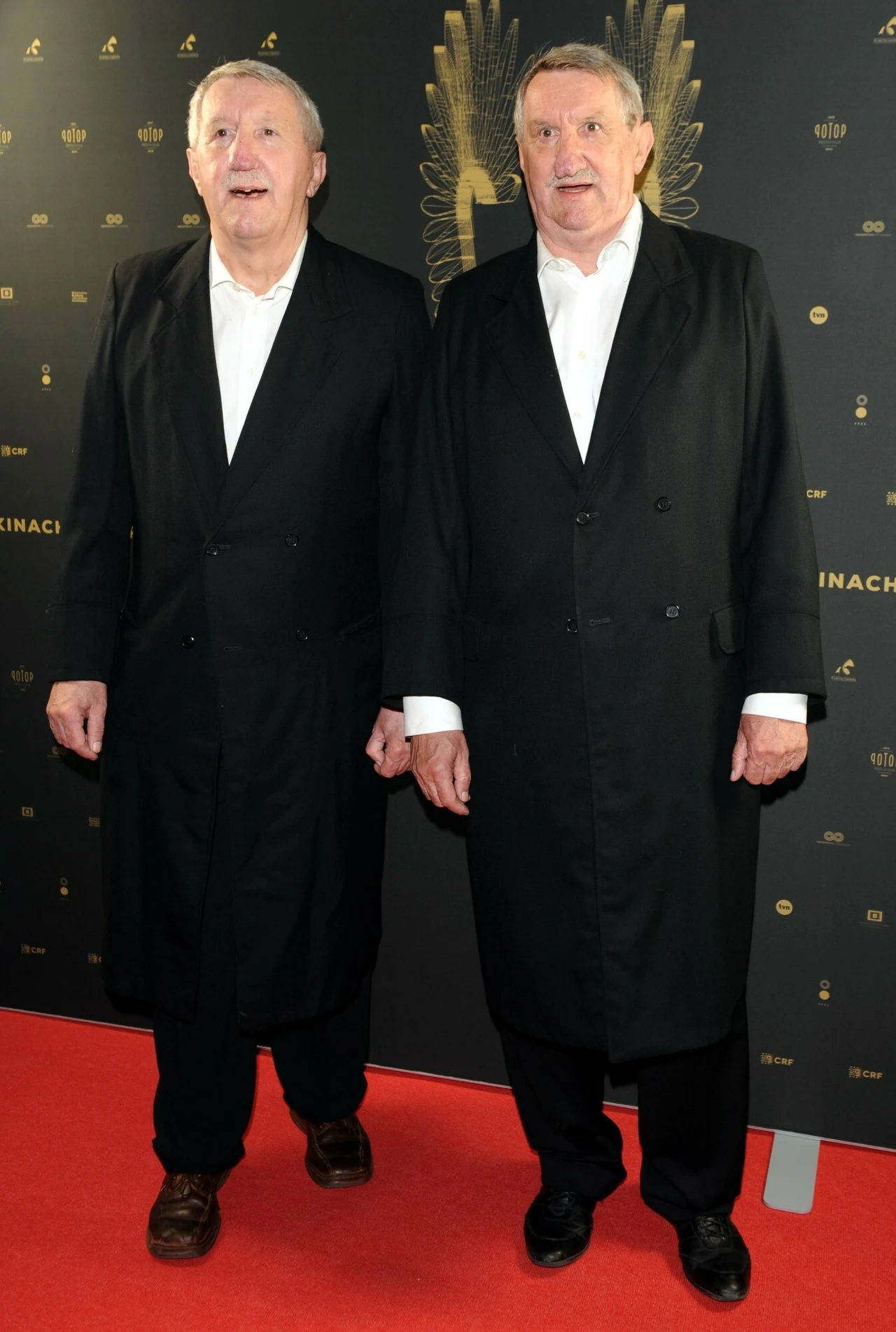 Bracia Janiccy podczas premiery filmu "Potop Redivivus" Jerzego Hoffmana Bracia Janiccy podczas premiery filmu "Potop Redivivus" Jerzego Hoffmana