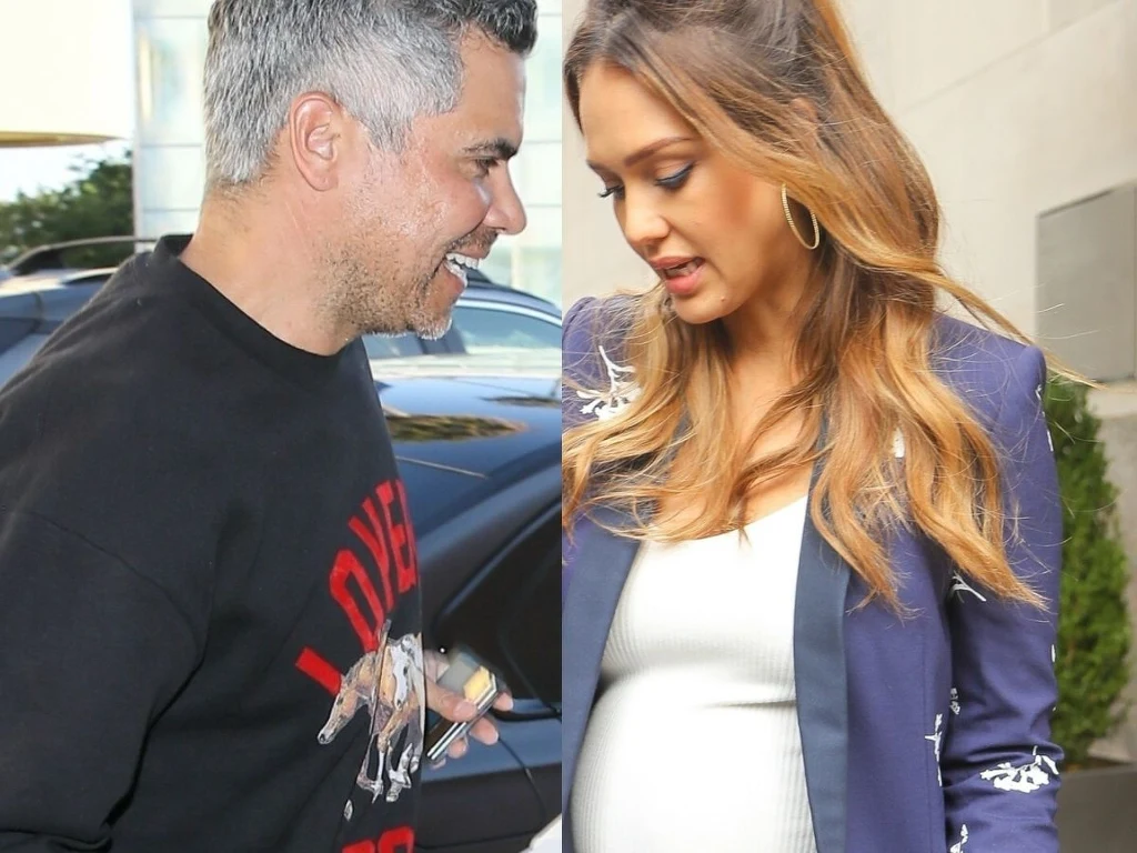 Cash Warren i Jessica Alba