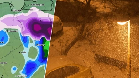 Czwartek będzie nieprzyjemny, ze sporym zachmurzeniem i opadami deszczu ze śniegiem i śniegu w wielu miejscach Polski. Warunki pogarszają się z nadejściem niżu Charly