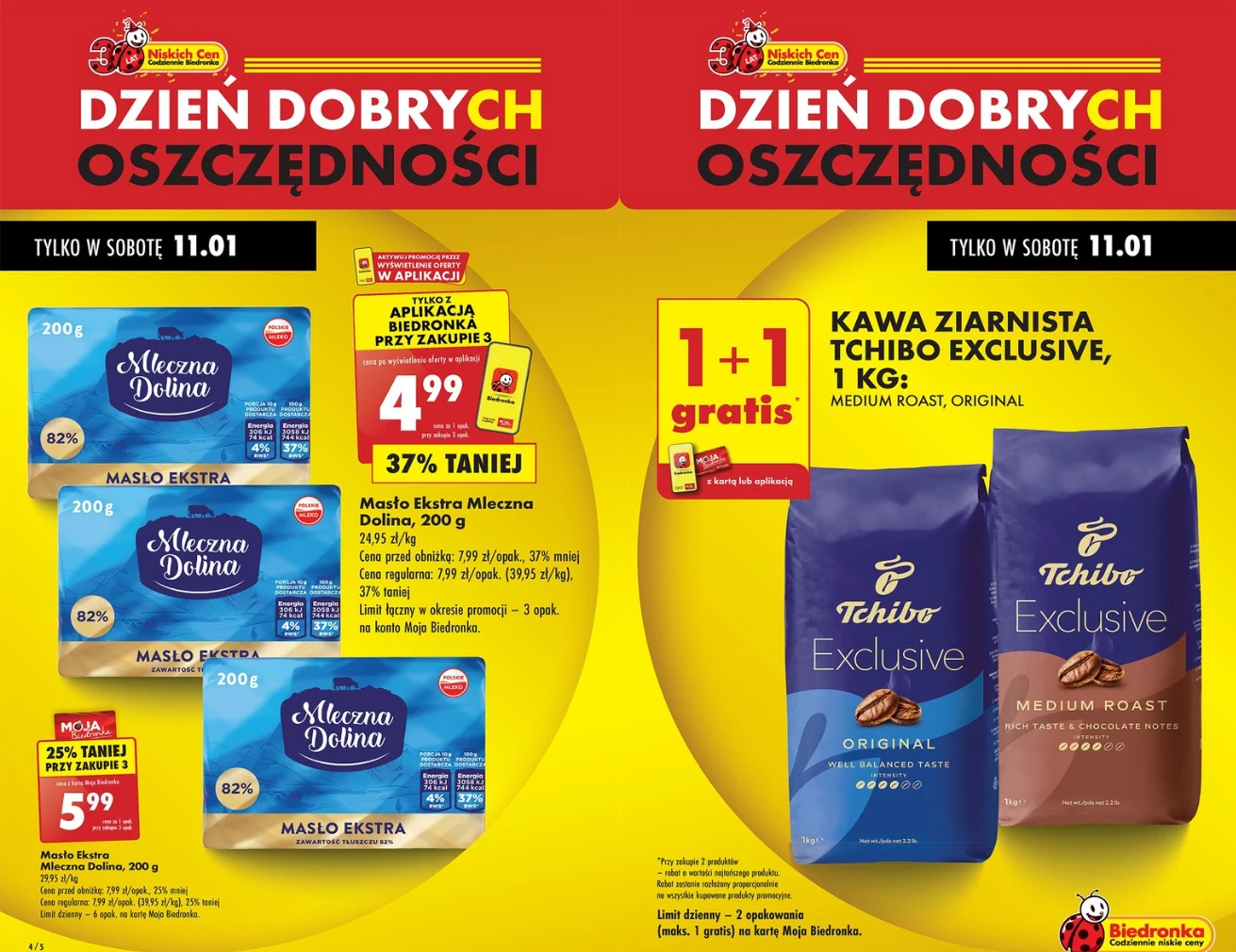 Tylko w sobotę w Biedronce 