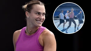Aryna Sabalenka świetnie bawi się w Melbourne