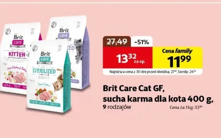 Karma dla kota Brit Care