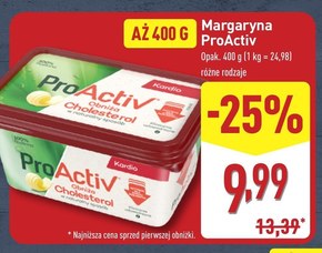 ProActiv Kardio Tłuszcz roślinny do smarowania 400 g niska cena