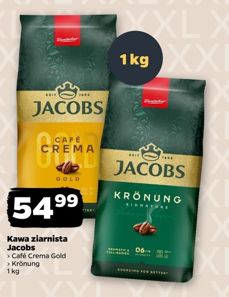 Jacobs Krönung Kawa ziarnista palona 1 kg