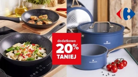 Garnki i patelnie Zwieger, Tefal, Gerlach i MG Home w promocji! 20% rabatu na wybrane produkty. Sprawdź, zanim znikną!