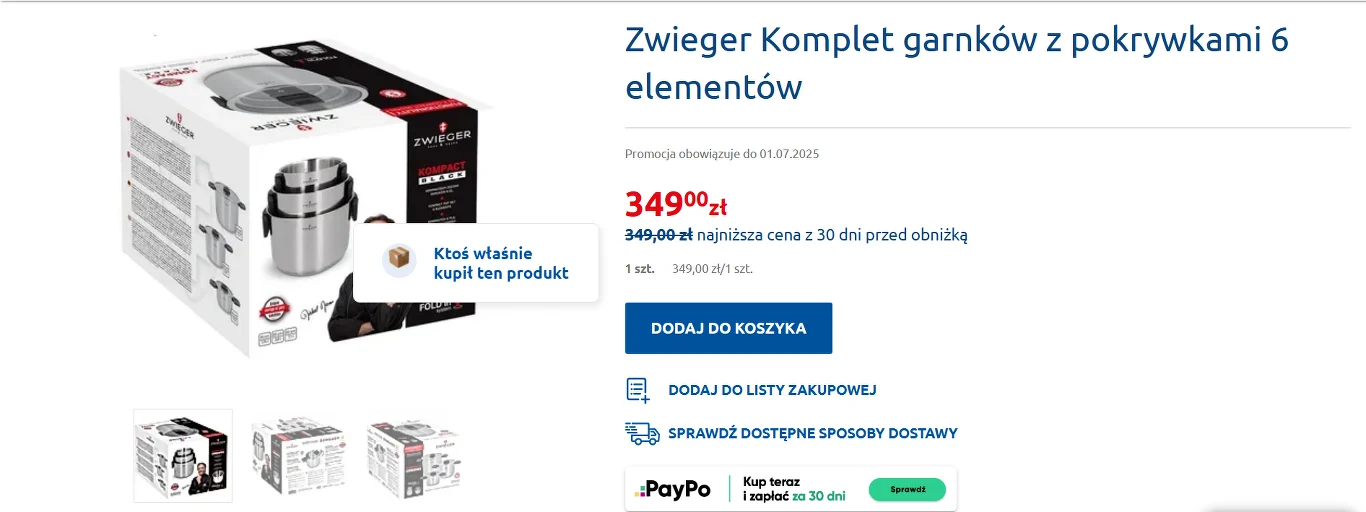 Zwieger, Tefal, Gerlach i MG Home w promocji! 20% taniej na najlepsze garnki i patelnie!