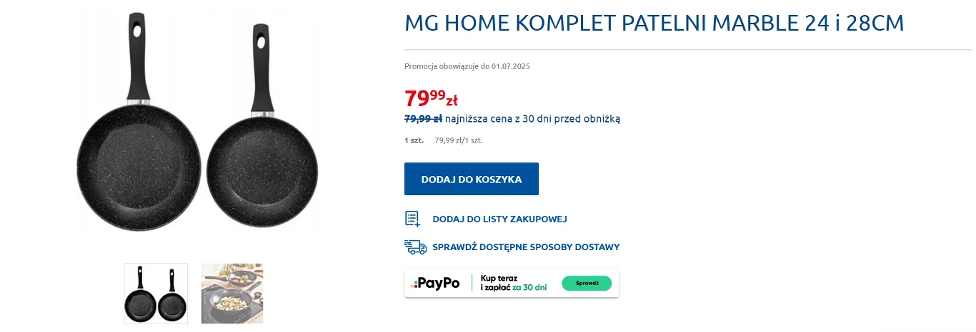 Zwieger, Tefal, Gerlach i MG Home w promocji! 20% taniej na najlepsze garnki i patelnie!