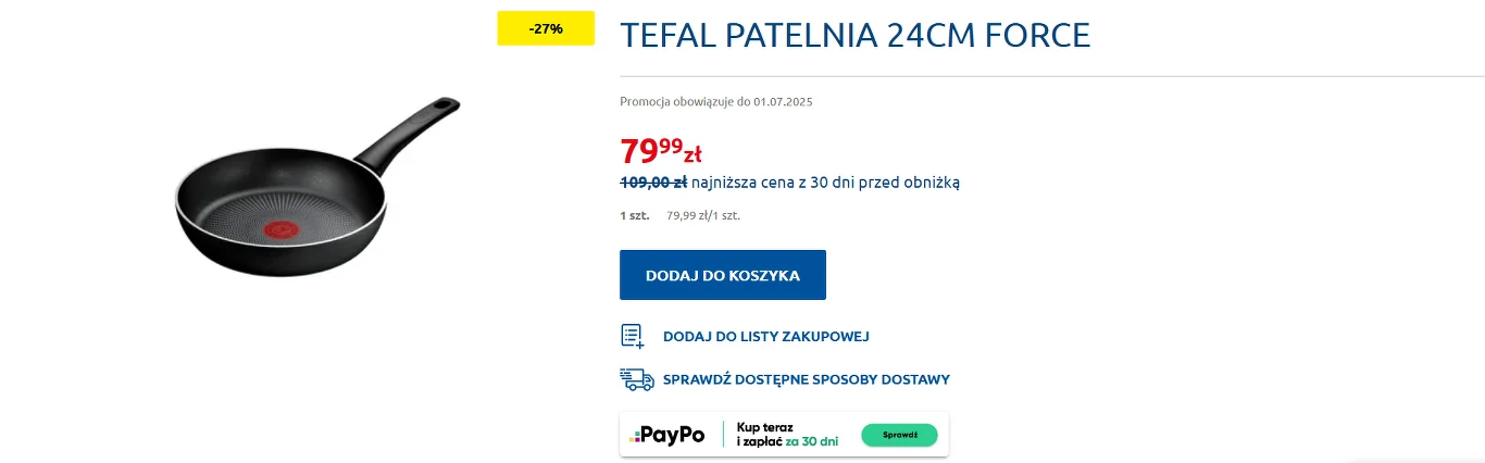 Zwieger, Tefal, Gerlach i MG Home w promocji! 20% taniej na najlepsze garnki i patelnie!