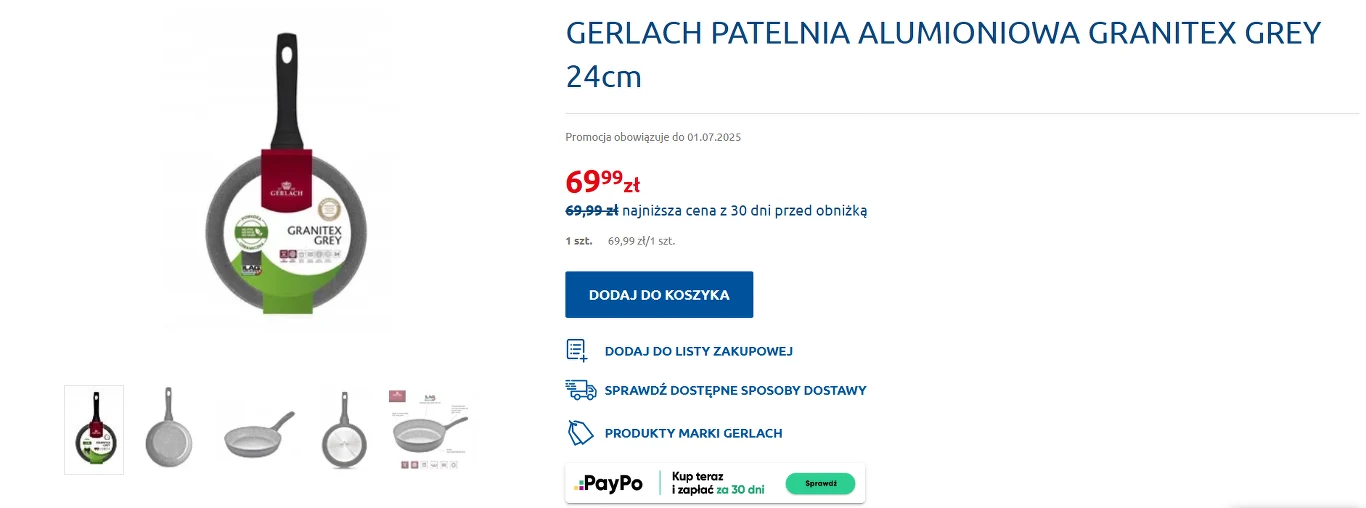 Zwieger, Tefal, Gerlach i MG Home w promocji! 20% taniej na najlepsze garnki i patelnie!