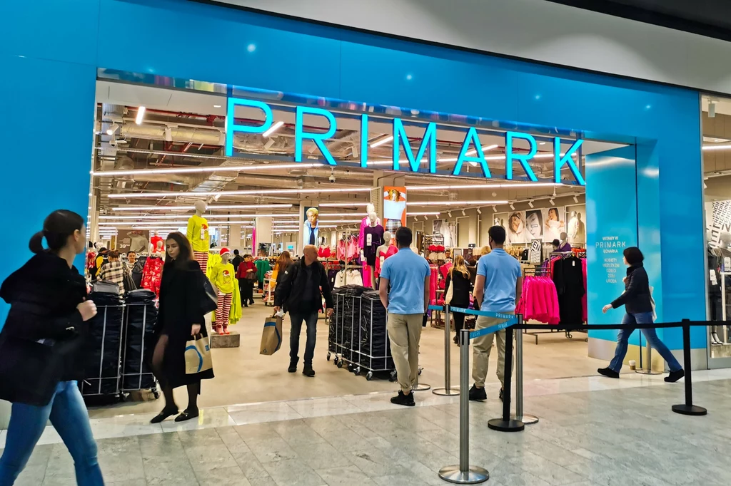 Sklep Primark w krakowskiej galerii Bonarka