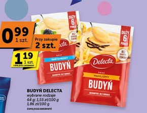 Budyń Delecta niska cena