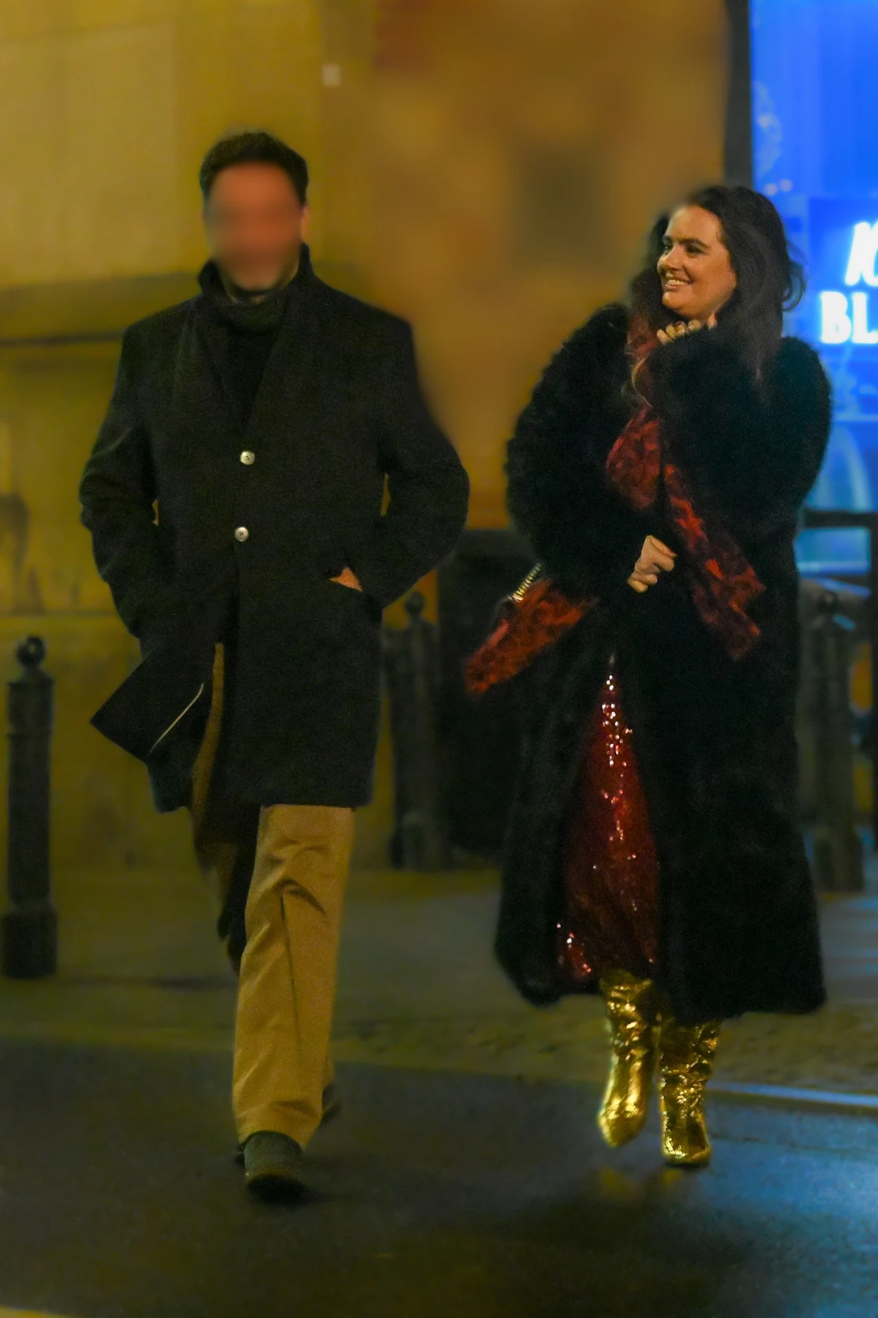 Maria Niklińska na spotkaniu