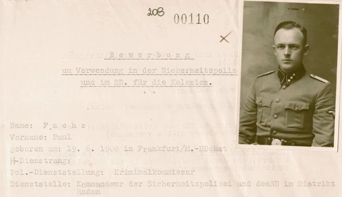 SS-Hauptsturmführer Paul Fuchs