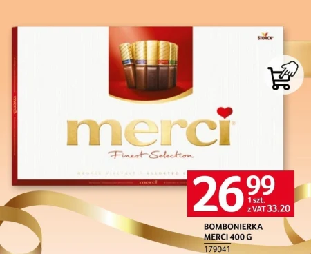 merci Finest Selection Kolekcja czekoladek 400 g (32 sztuki)