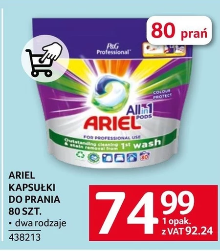 Kapsułki do prania Ariel