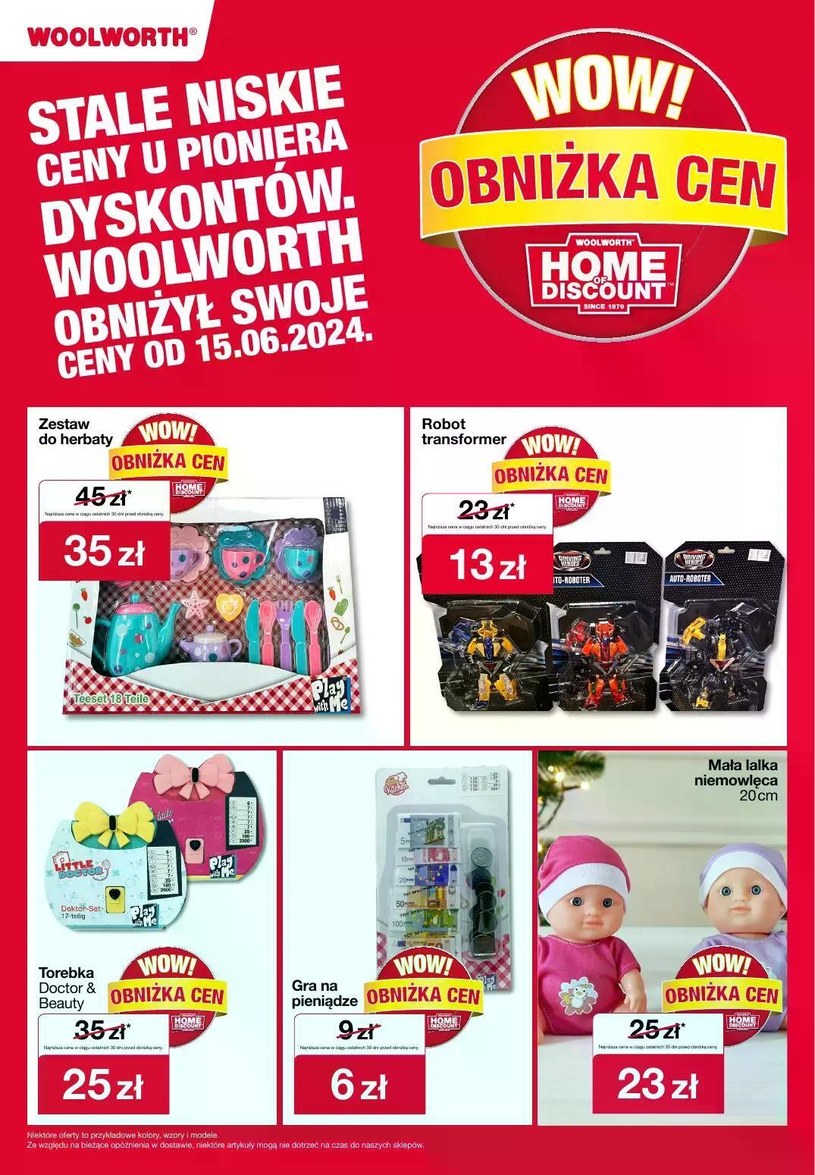 Gazetka: Domowe niezbędniki w promocji - Woolworth - strona 23