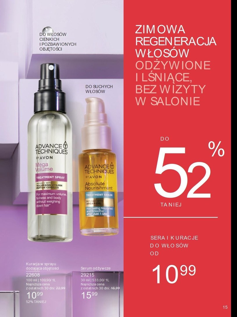 Gazetka: Kupuj z głową i oszczędzaj! - Avon - strona 15