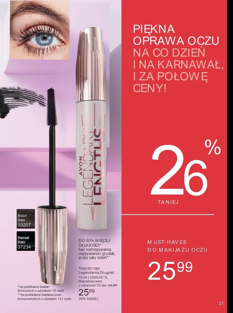 Gazetka: Kupuj z głową i oszczędzaj! - Avon - strona 21