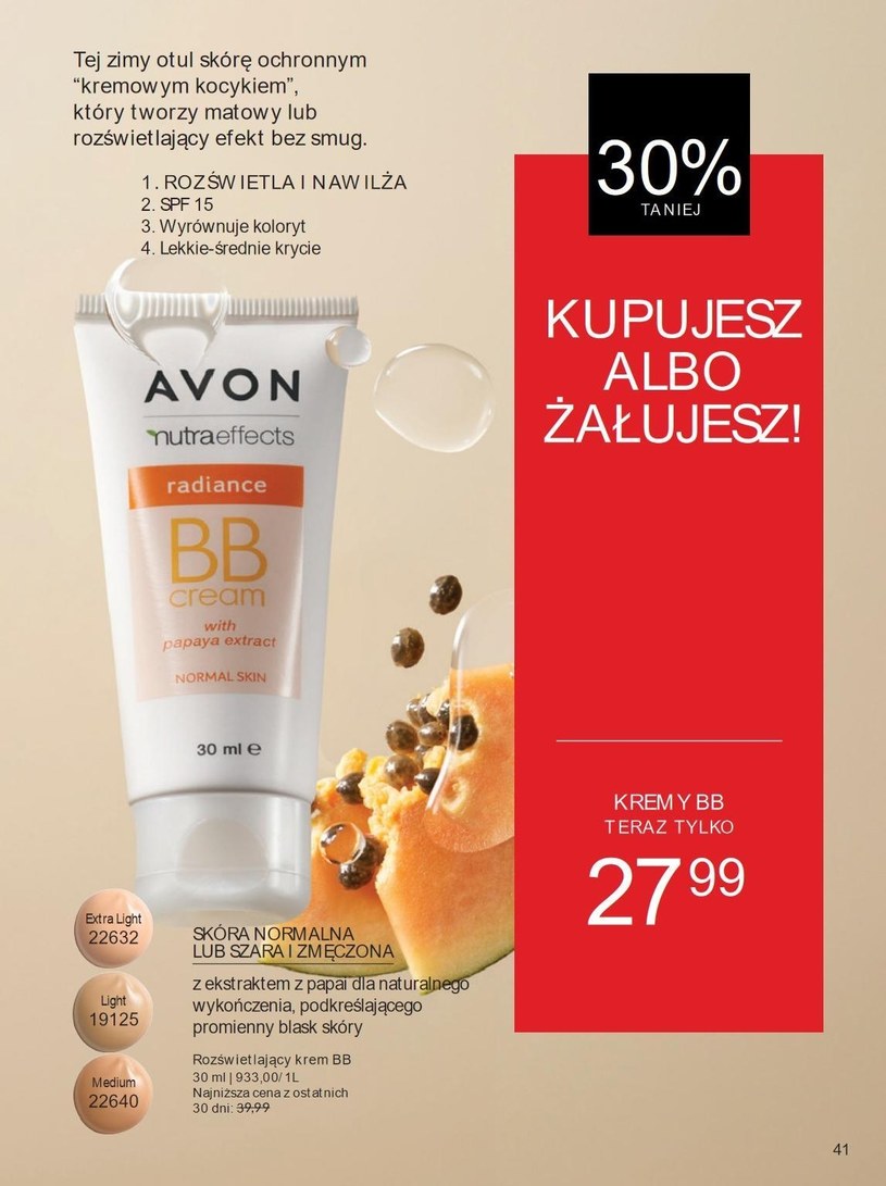 Gazetka: Kupuj z głową i oszczędzaj! - Avon - strona 41