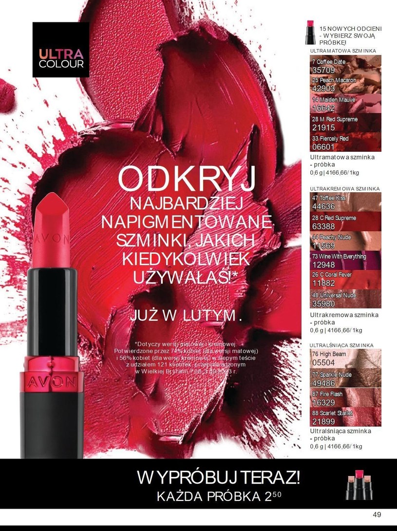 Gazetka: Kupuj z głową i oszczędzaj! - Avon - strona 49