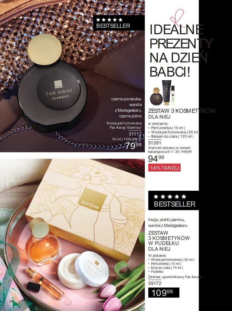 Gazetka: Kupuj z głową i oszczędzaj! - Avon - strona 94