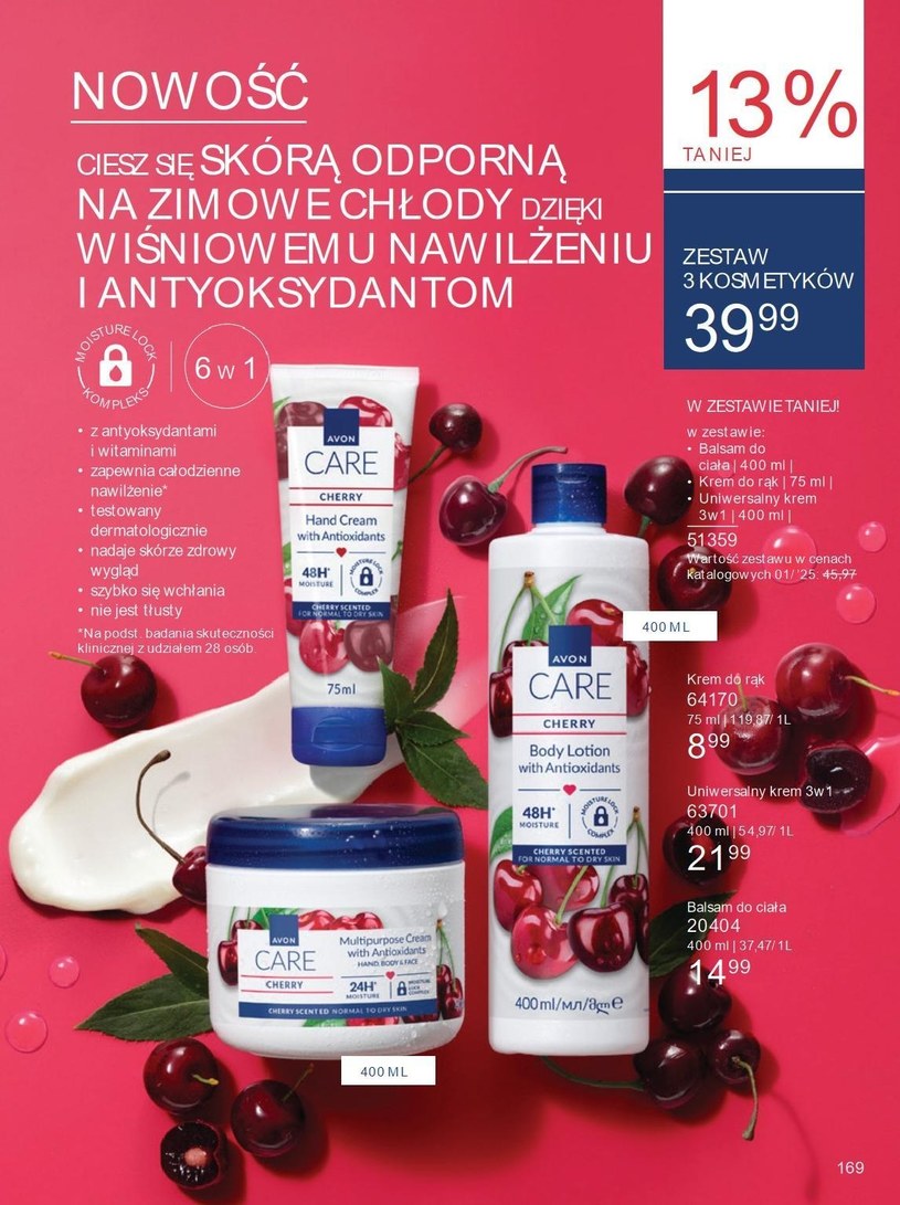 Gazetka: Kupuj z głową i oszczędzaj! - Avon - strona 169