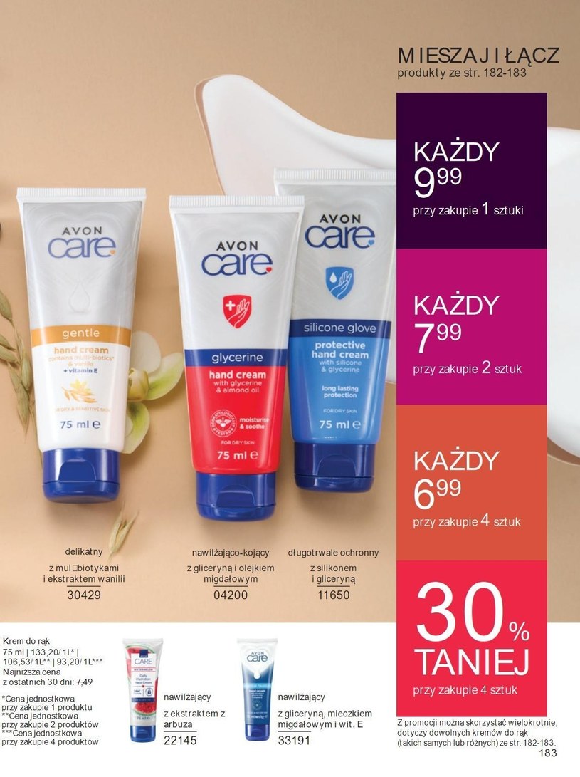 Gazetka: Kupuj z głową i oszczędzaj! - Avon - strona 183