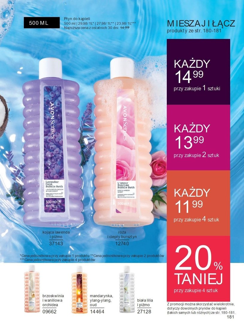 Gazetka: Kupuj z głową i oszczędzaj! - Avon - strona 181