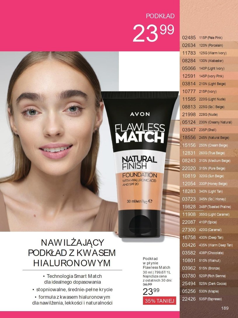 Gazetka: Kupuj z głową i oszczędzaj! - Avon - strona 189